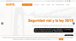 Desktop Screenshot of fundacionavata.org